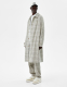 Karierter Trenchcoat